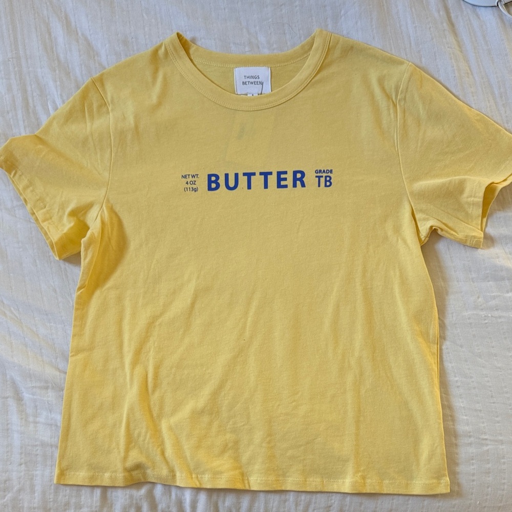 Yellow Graphic T-Shirt